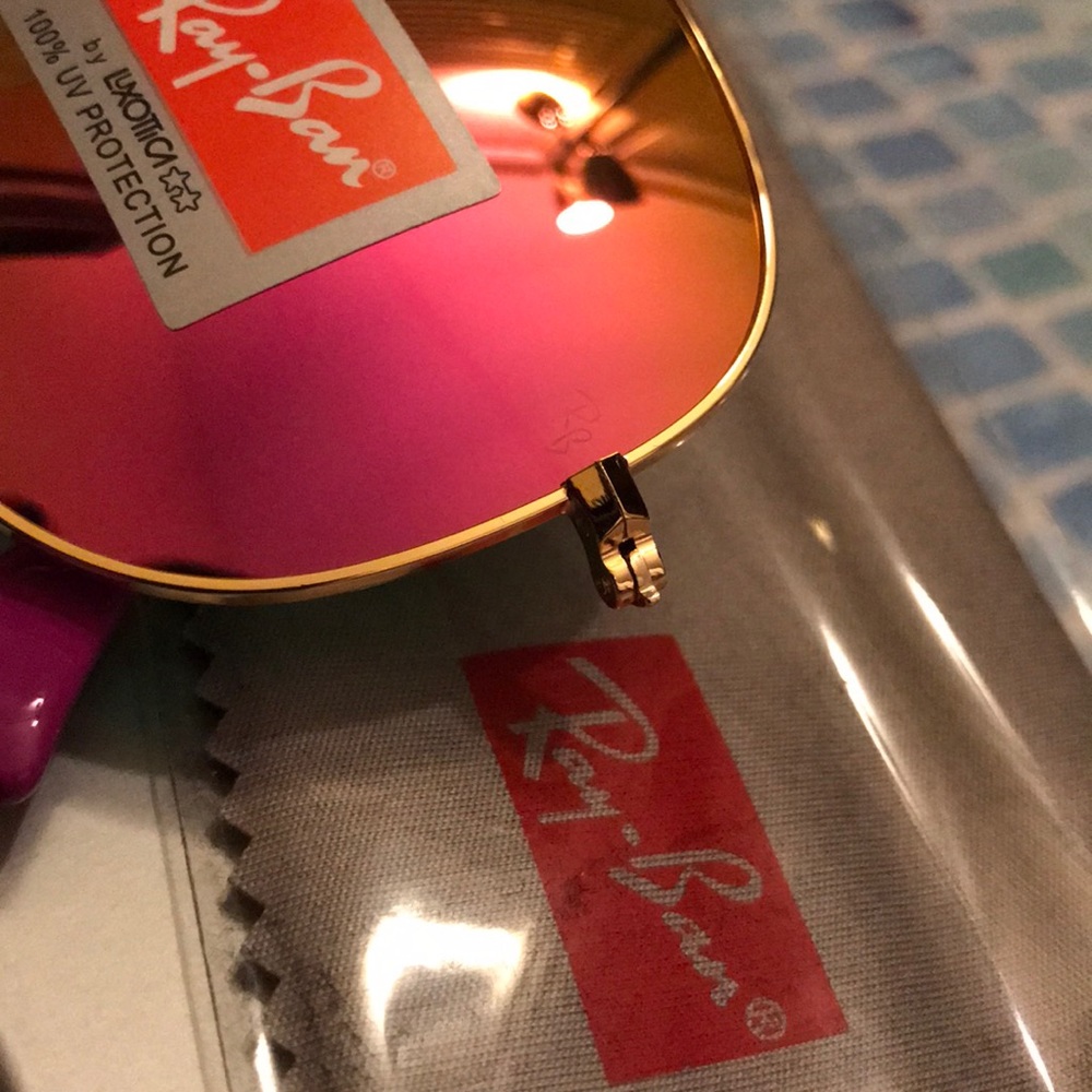 Gorgeous Ray-Ban aviator sunglasses size 58 - Picture 2 of 7